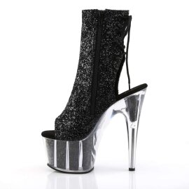 Pleaser Bottines ADORE-1018G Noir Paillettes EU-38/US-8