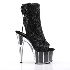 Pleaser Bottines ADORE-1018G Noir Paillettes EU-38/US-8