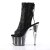 Pleaser Bottines ADORE-1018G Noir Paillettes EU-38/US-8