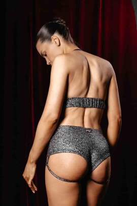 Polerina Short Exotica Argent Stardust M