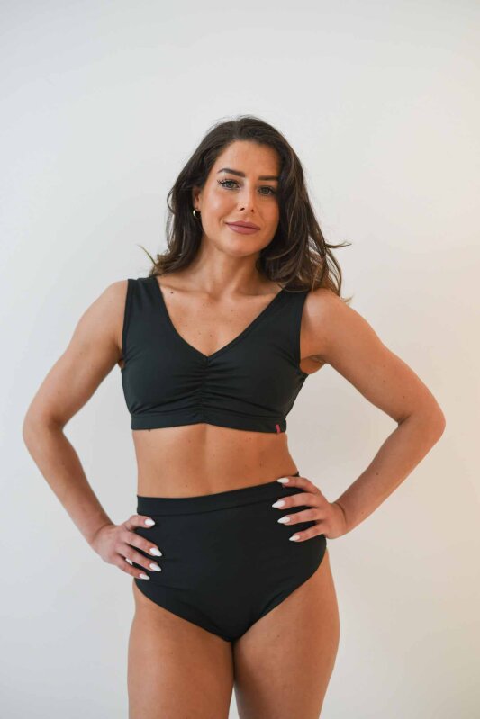 Pole Addict Haut Tulipe Noir