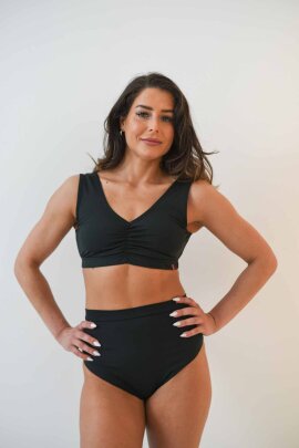 Pole Addict Haut Tulipe Noir M