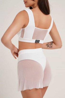 Shark Polewear Haut Serenity Blanc S