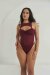 Lunalae Body Charlie Mesh Bordeaux M