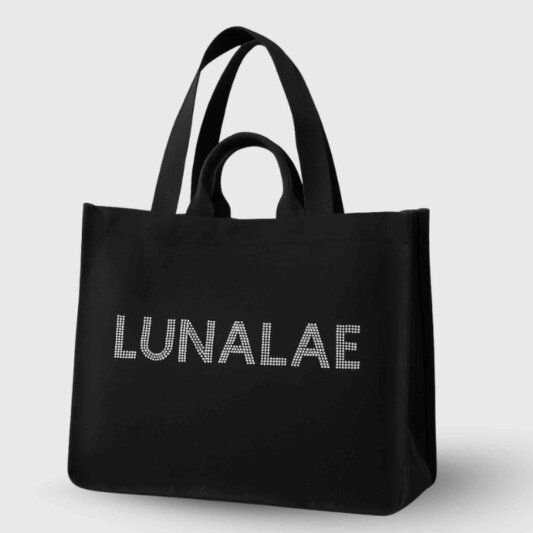 Lunalae Sac Tote Diamante Noir