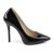 Pleaser AMUSE-20 Escarpins Vernis Noir EU-44/US-14