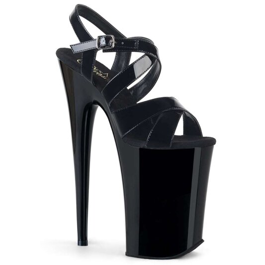 Pleaser Sandales INFINITY-997 Noir EU-39/US-9