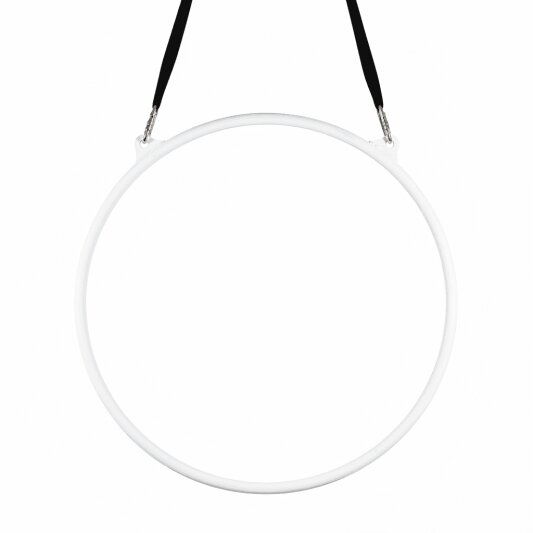 PoleSports Cerceau aérien avec suspension à 2 points Ø 26,9 mm Blanc Occasion