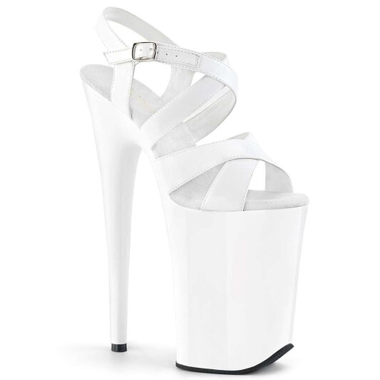 Pleaser Sandales INFINITY-997 Blanc EU-36/US-6