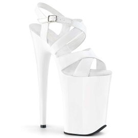 Pleaser Sandales INFINITY-997 Blanc EU-38/US-8