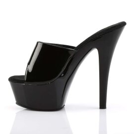 Pleaser Sandales KISS-201 Noir EU-40/US-10
