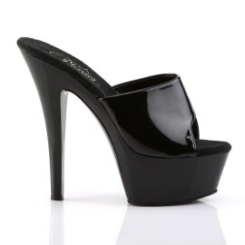 Pleaser Sandales KISS-201 Noir EU-40/US-10