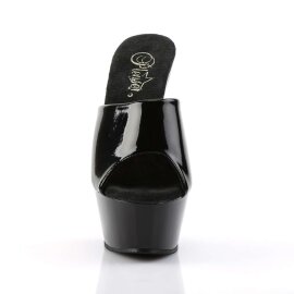Pleaser Sandales KISS-201 Noir EU-39/US-9