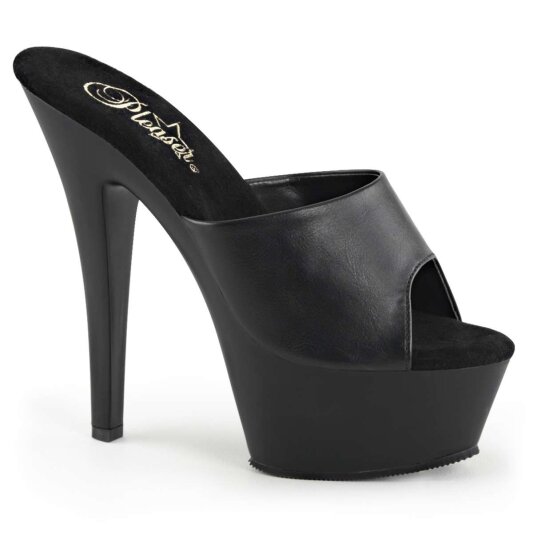 Pleaser Sandales KISS-201 Noir EU-35/US-5