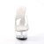 Pleaser Sandales KISS-201 Transparent Argent EU-42/US-12