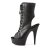 Pleaser Bottines DELIGHT-1016 Noir EU-37/US-7