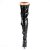 Pleaser SEDUCE-3028 Bottes cuissardes Vernis Noir EU-44/US-14
