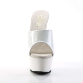 Pleaser Mules KISS-201 Blanc EU-35/US-5