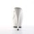 Pleaser Mules KISS-201 Blanc EU-37/US-7