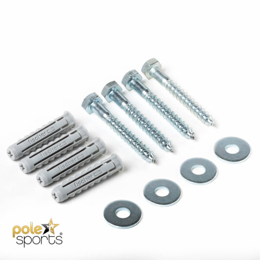 Kit de Montage Béton pour Support de Plafond X-Pole Ball Mount