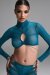 HotCakes Haut Arachne Turquoise L