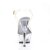 Pleaser Sandales KISS-208 Transparent Argent EU-35/US-5