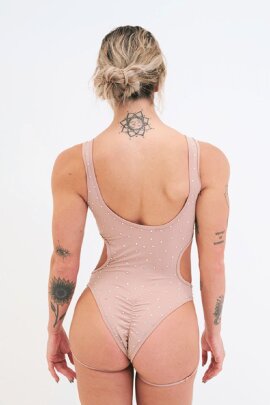 Lunalae Body Imogen Diamante Taupe L