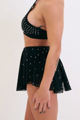 Lunalae Short Sarah Diamante Noir