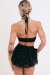 Lunalae Short Sarah Diamante Noir XL