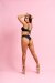 Pole Addict Haut Goddess Noir XL Goddess (vollere Oberweite)