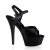 Pleaser Sandales KISS-209 Noir EU-35/US-5