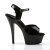 Pleaser Sandales KISS-209 Noir EU-40/US-10
