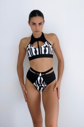 Oksa Wear Haut Jadore Black-White
