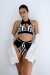 Oksa Wear Haut Jadore Black-White