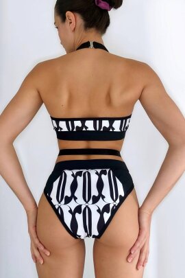 Oksa Wear Haut Jadore Black-White XS