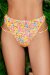RAD Short Maggie Flore Jaune