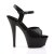 Pleaser Sandales KISS-209 Noir EU-39/US-9