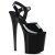 Pleaser Sandales FLAMINGO-808N Noir EU-40/US-10