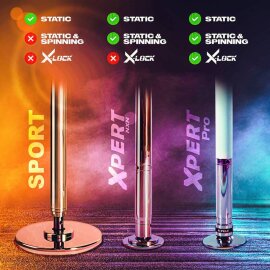 X-Pole XPert (NXN) avec revêtement thermolaqué Blanc Occasion