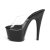 Pleaser Mules ADORE-701 Transparent Noir EU-39/US-9
