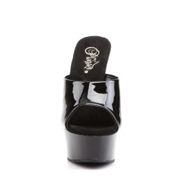 Pleaser Mules DELIGHT-601 Noir EU-39/US-9