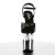 Pleaser Sandales FLAMINGO-809 Noir Argent Chrome EU-37/US-7
