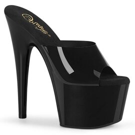 Pleaser ADORE-701N Mules à plateforme Noir EU-38/US-8