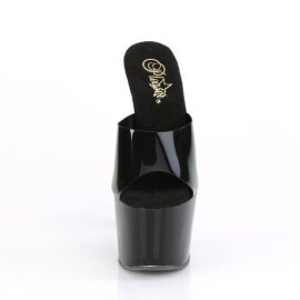 Pleaser ADORE-701N Mules à plateforme Noir EU-38/US-8