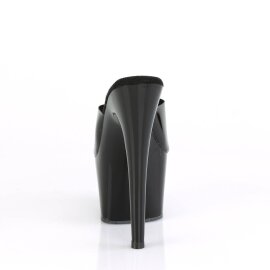 Pleaser ADORE-701N Mules à plateforme Noir EU-38/US-8