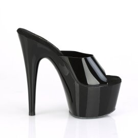 Pleaser ADORE-701N Mules à plateforme Noir EU-38/US-8