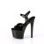 Pleaser PASSION-709 Sandales à plateforme Vernis Noir EU-38/US-8