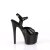 Pleaser PASSION-709 Sandales à plateforme Vernis Noir EU-38/US-8