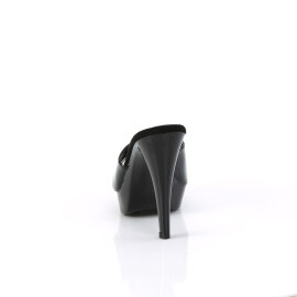 Fabulicious COCKTAIL-501 Mules à plateforme Noir EU-39 / US-9