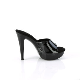 Fabulicious COCKTAIL-501 Mules à plateforme Noir EU-39 / US-9